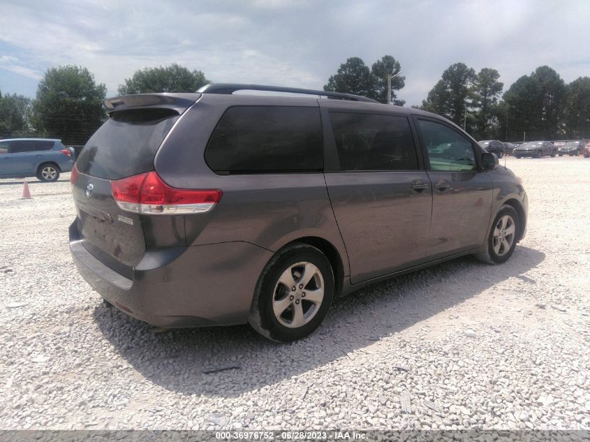 2014 TOYOTA SIENNA LE - 5TDKK3DC4ES429848