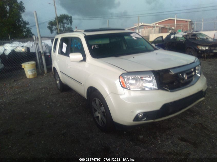 2013 HONDA PILOT TOURING - 5FNYF4H94DB034137