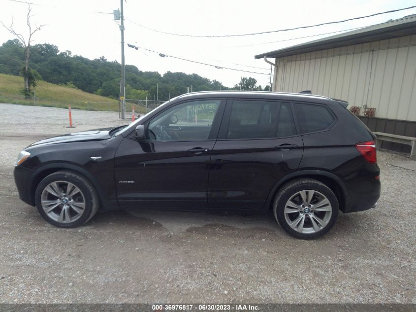 2015 BMW X3 XDRIVE28I - 5UXWX9C54F0D55524