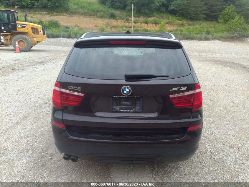 2015 BMW X3 XDRIVE28I - 5UXWX9C54F0D55524