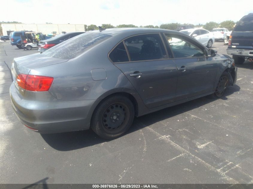 2014 VOLKSWAGEN JETTA SEDAN SE - 3VWD07AJ9EM317861