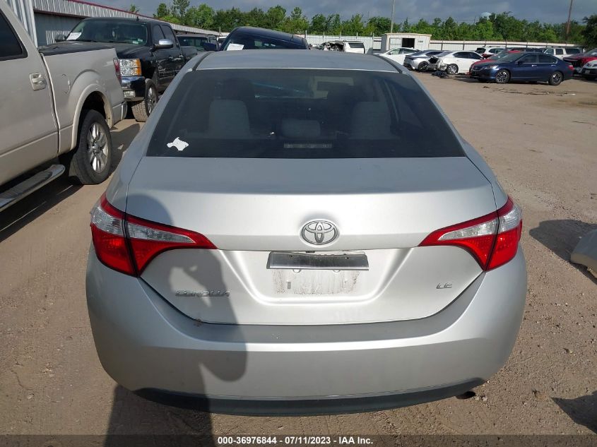 2014 TOYOTA COROLLA L/LE/S/S PLUS/LE PLUS - 2T1BURHEXEC075805