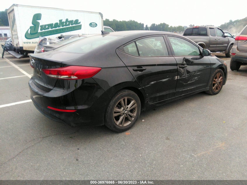 VIN 5NPD84LF4JH314756 2018 HYUNDAI ELANTRA SEL