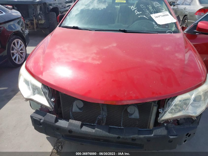 2014 TOYOTA CAMRY L/LE/XLE/SE/SE SPORT - 4T1BF1FKXEU782082