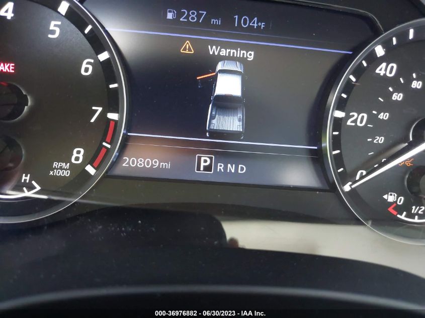 2022 NISSAN FRONTIER SV - 1N6ED1CL7NN666186