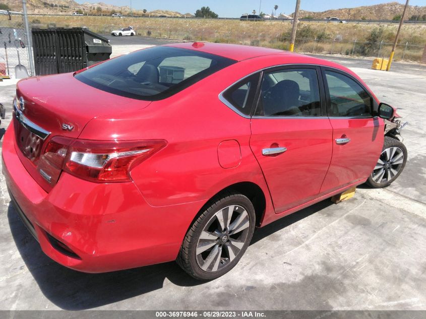 2019 NISSAN SENTRA SV - 3N1AB7AP3KY208291