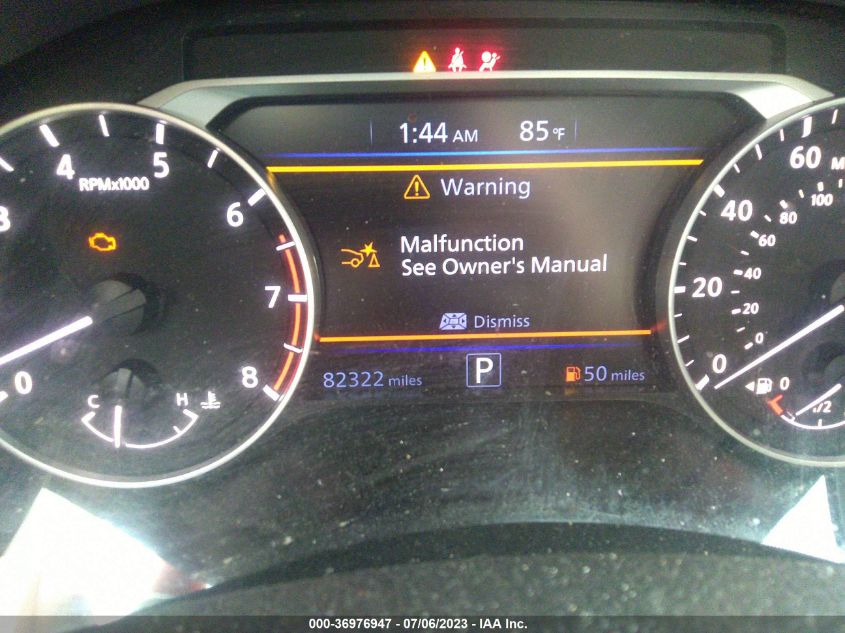 2019 NISSAN ALTIMA 2.5 SR - 1N4BL4CV1KC203789