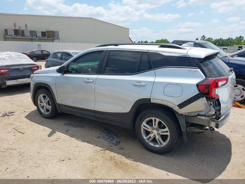 2022 GMC TERRAIN SLE - 3GKALMEV8NL116133