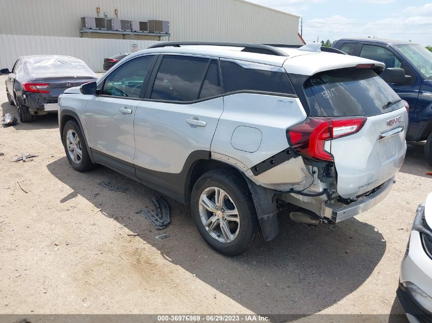 2022 GMC TERRAIN SLE - 3GKALMEV8NL116133