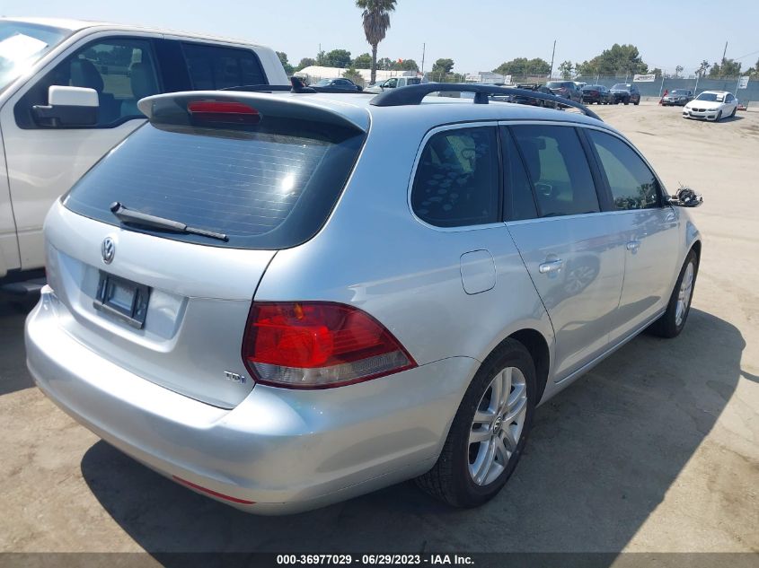 2014 VOLKSWAGEN JETTA SPORTWAGEN TDI - 3VWPL7AJ4EM625881