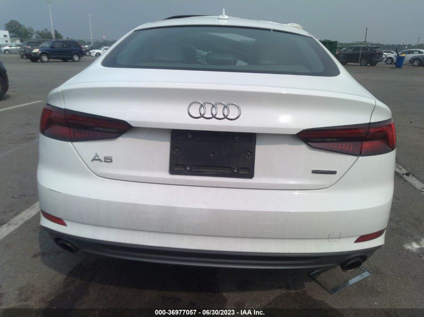2019 AUDI A5 SPORTBACK PREMIUM - WAUDNCF54KA015571