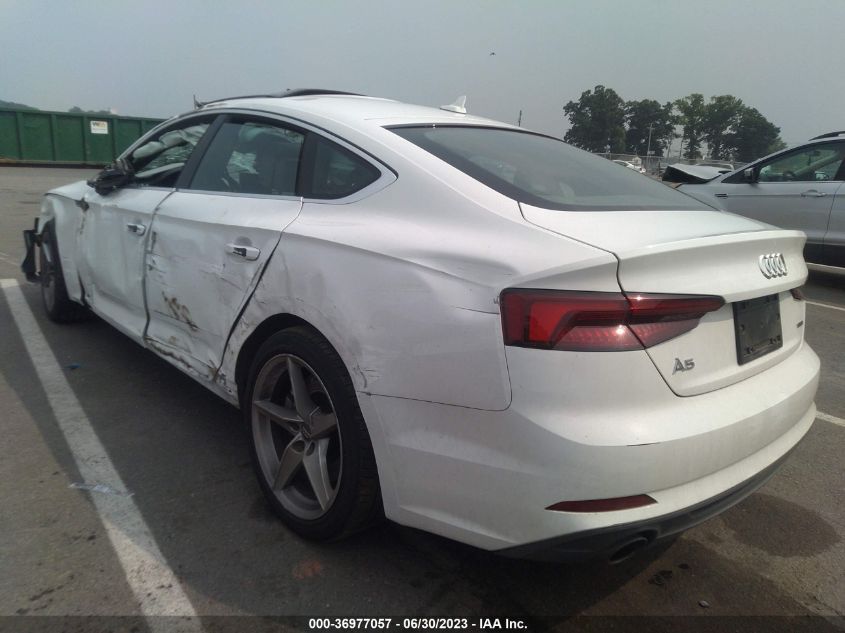 2019 AUDI A5 SPORTBACK PREMIUM - WAUDNCF54KA015571