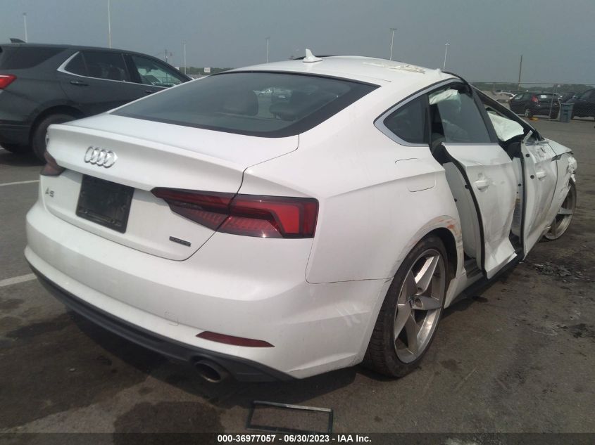 2019 AUDI A5 SPORTBACK PREMIUM - WAUDNCF54KA015571