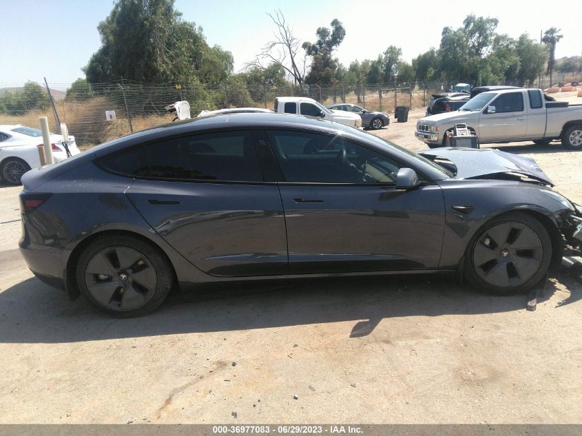 2022 TESLA MODEL 3 LONG RANGE - 5YJ3E1EB6NF182407