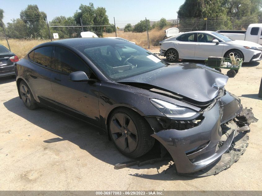 2022 TESLA MODEL 3 LONG RANGE - 5YJ3E1EB6NF182407