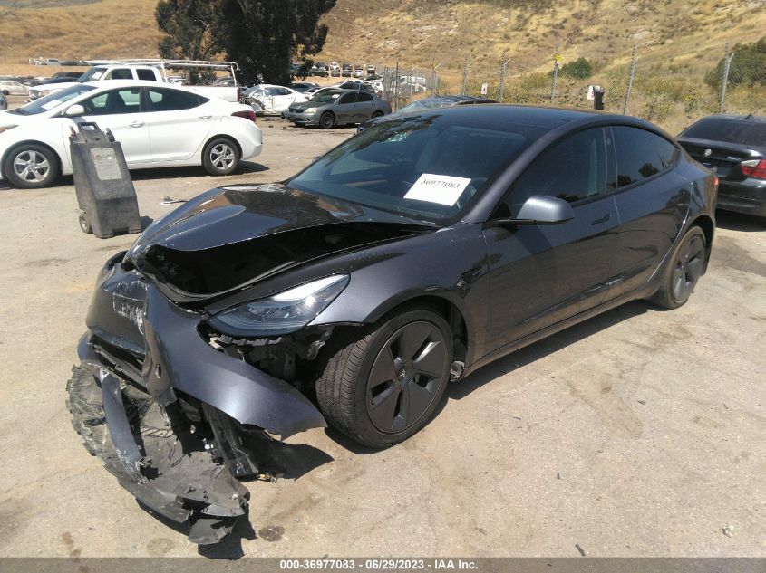 2022 TESLA MODEL 3 LONG RANGE - 5YJ3E1EB6NF182407