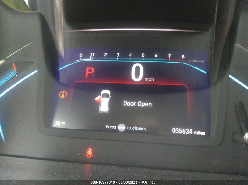 2019 HONDA ODYSSEY EX-L - 5FNRL6H77KB133345