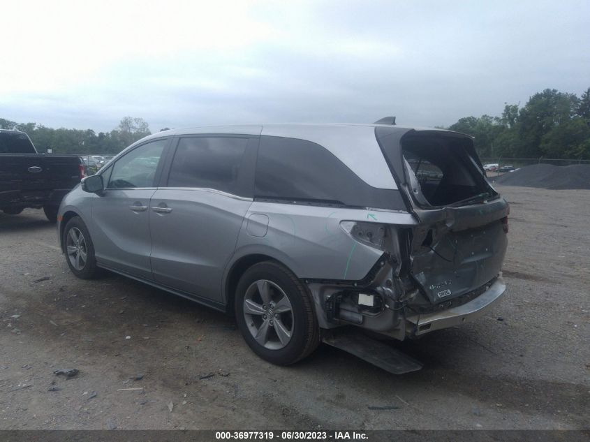 2019 HONDA ODYSSEY EX-L - 5FNRL6H77KB133345