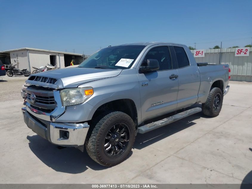 2014 TOYOTA TUNDRA 4WD TRUCK SR/SR5 - 5TFUW5F14EX323592