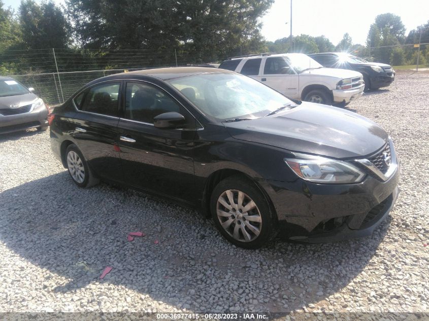 2016 NISSAN SENTRA S - 3N1AB7AP1GY225131