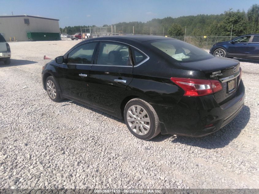 2016 NISSAN SENTRA S - 3N1AB7AP1GY225131