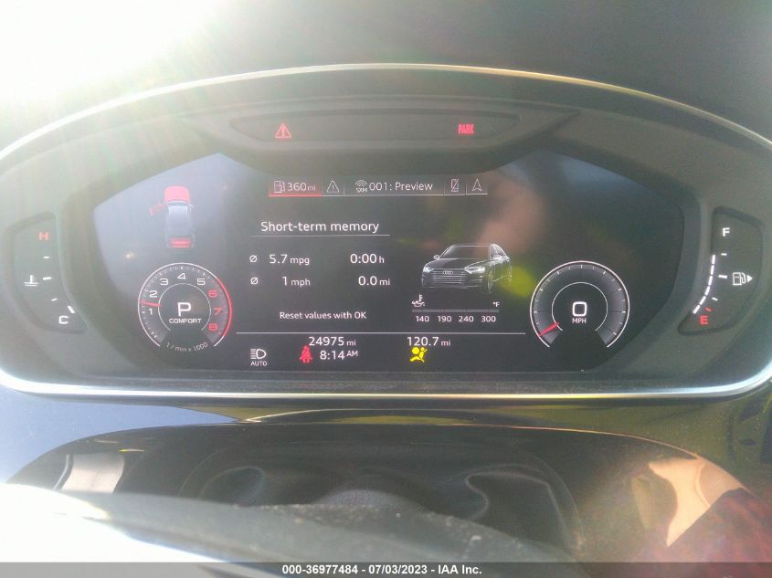 2020 AUDI A8 L WAU8EAF86LN004226