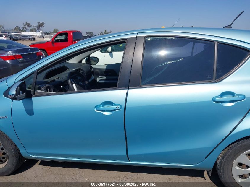 2013 TOYOTA PRIUS C ONE/TWO/THREE/FOUR - JTDKDTB3XD1044545