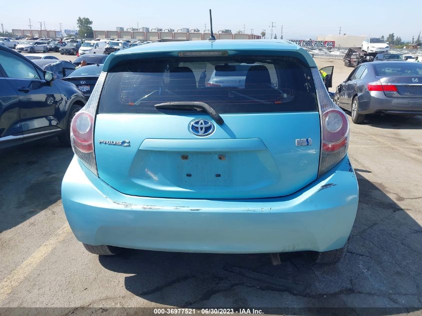 2013 TOYOTA PRIUS C ONE/TWO/THREE/FOUR - JTDKDTB3XD1044545