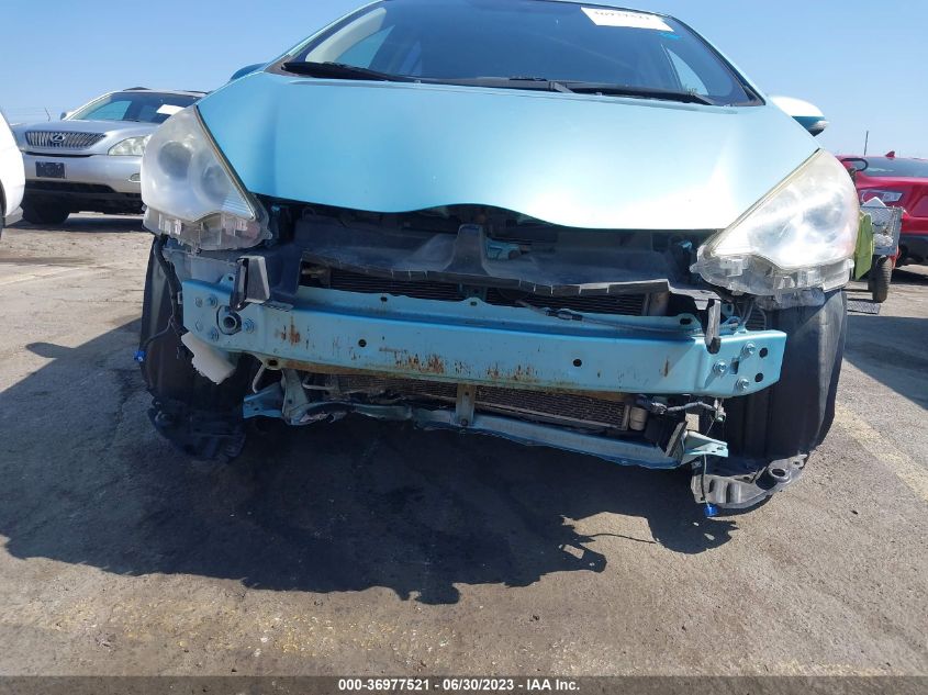2013 TOYOTA PRIUS C ONE/TWO/THREE/FOUR - JTDKDTB3XD1044545