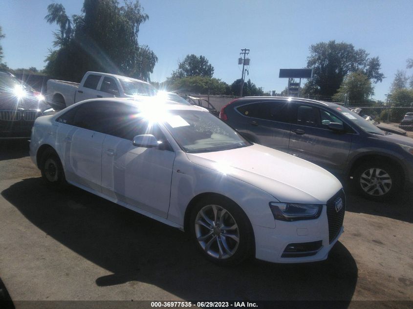 2015 AUDI S4 PREMIUM PLUS - WAUBGAFLXFA050447