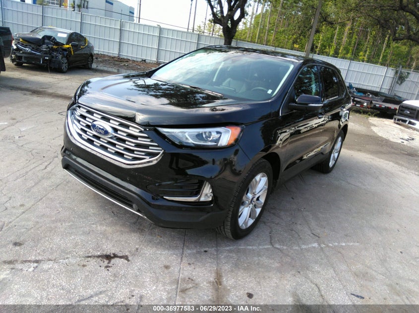 VIN 2FMPK4K92NBA41694 2022 FORD EDGE TITANIUM