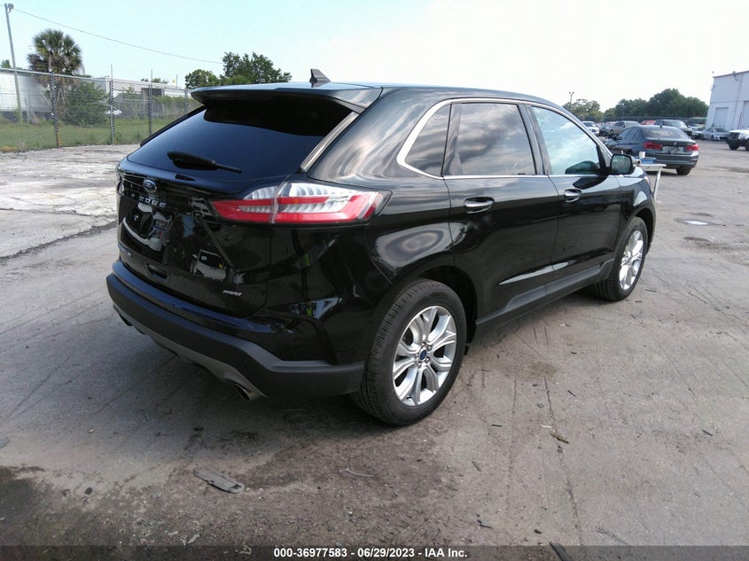 VIN 2FMPK4K92NBA41694 2022 FORD EDGE TITANIUM