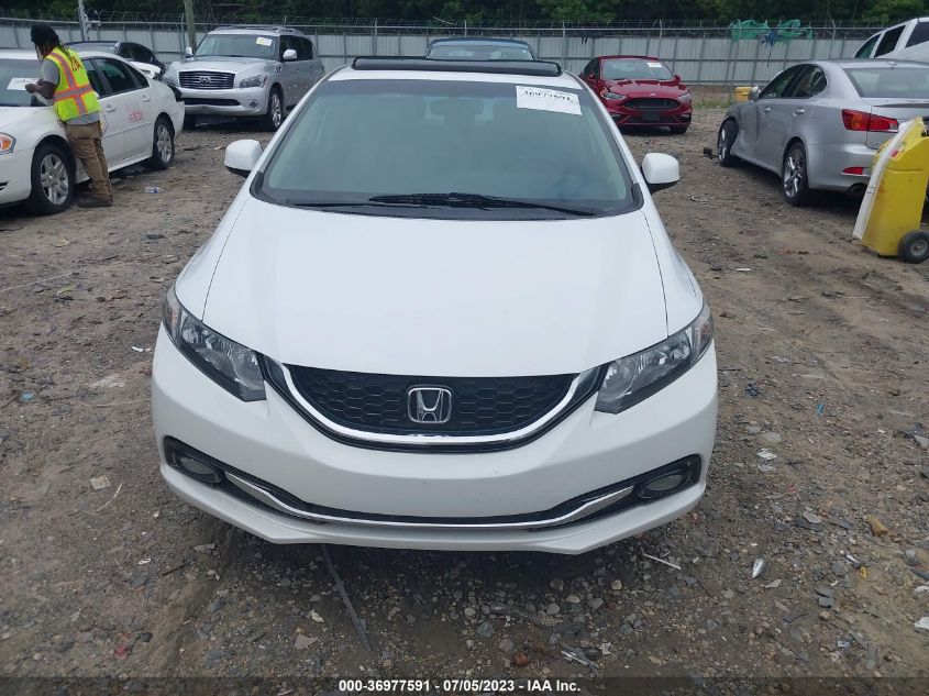 2013 HONDA CIVIC SDN EX-L - 19XFB2F93DE055691