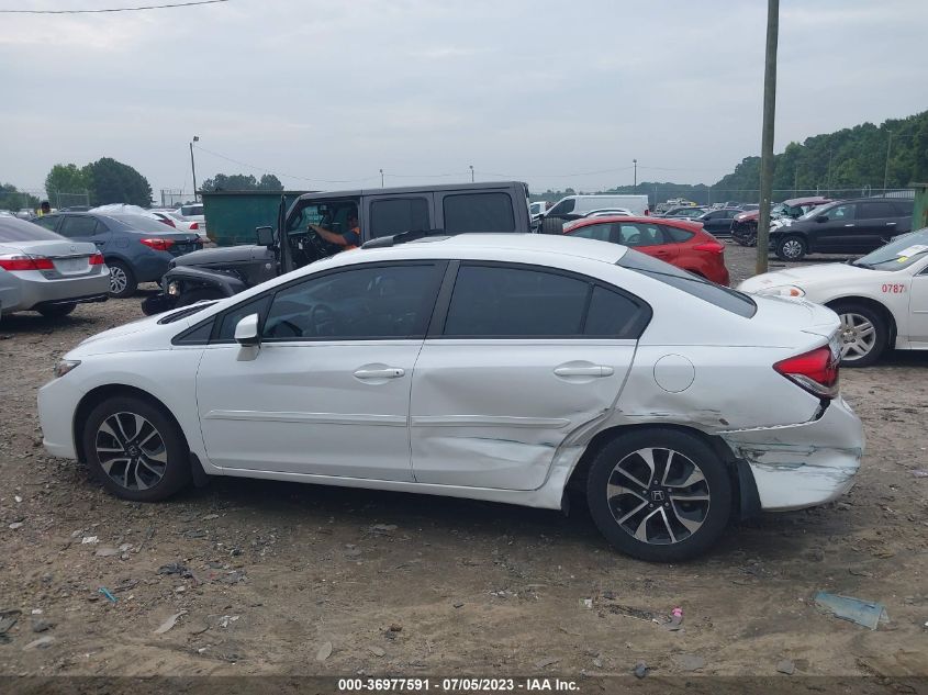 2013 HONDA CIVIC SDN EX-L - 19XFB2F93DE055691