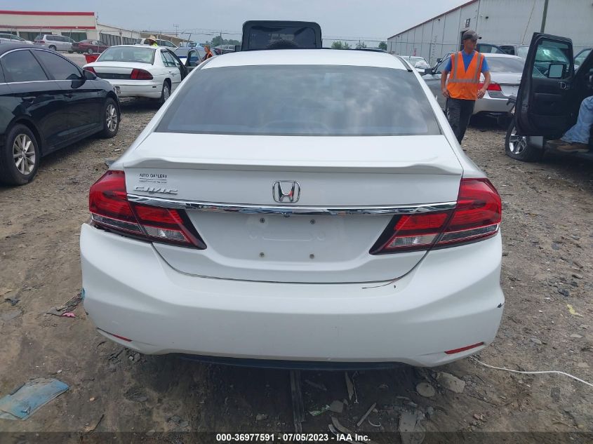 2013 HONDA CIVIC SDN EX-L - 19XFB2F93DE055691