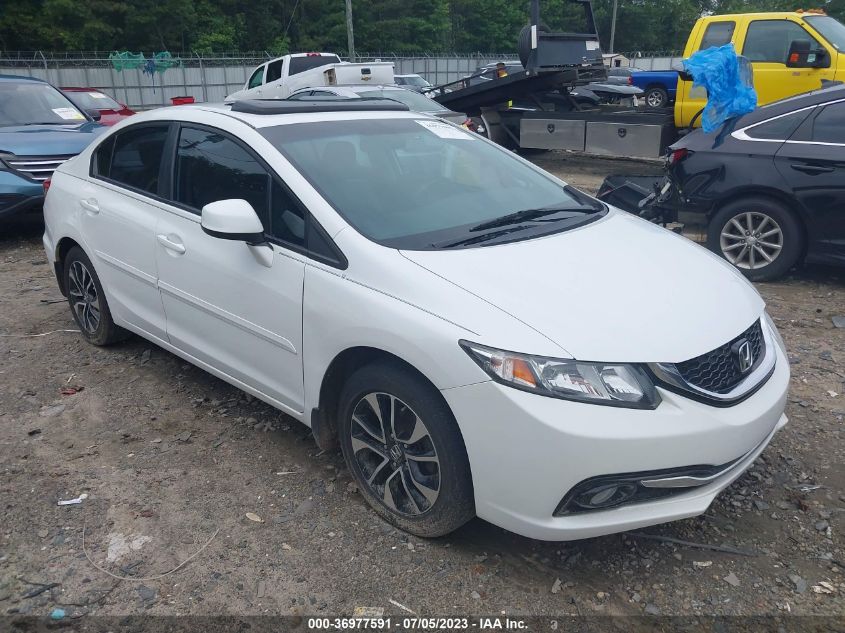2013 HONDA CIVIC SDN EX-L - 19XFB2F93DE055691
