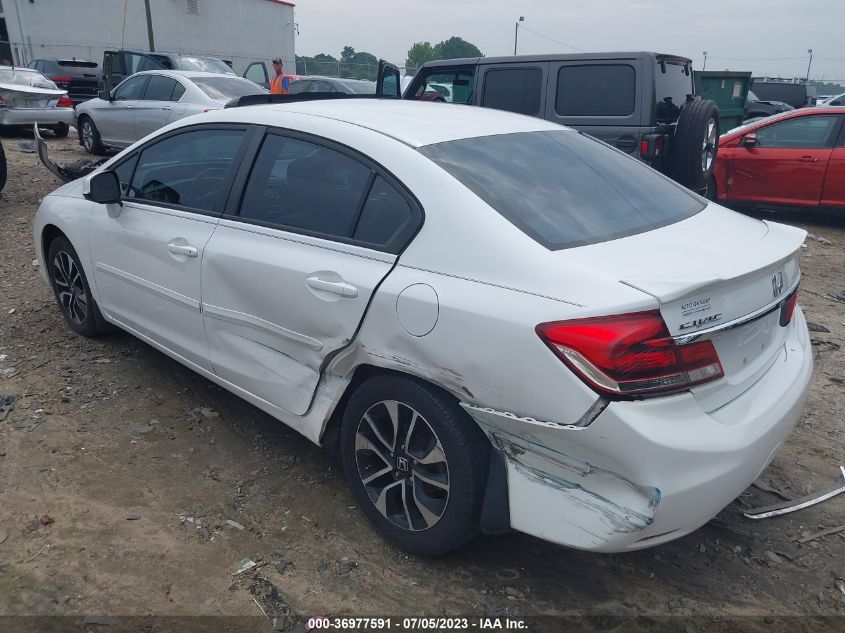 2013 HONDA CIVIC SDN EX-L - 19XFB2F93DE055691