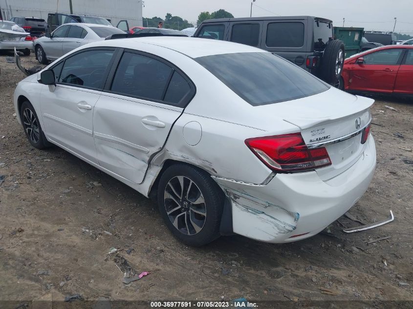 2013 HONDA CIVIC SDN EX-L - 19XFB2F93DE055691