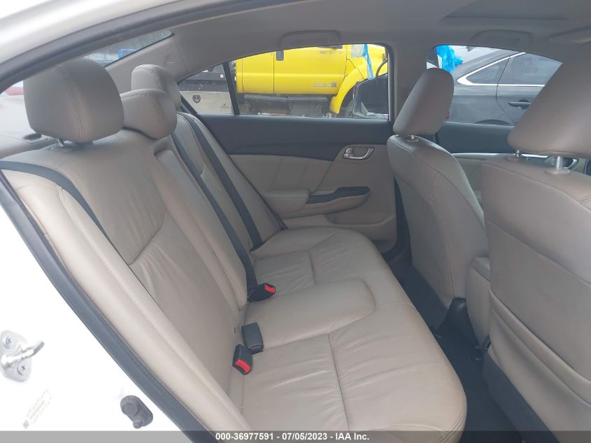 2013 HONDA CIVIC SDN EX-L - 19XFB2F93DE055691
