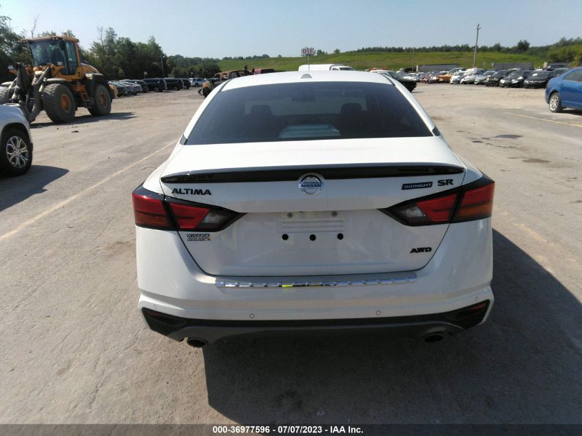 2022 NISSAN ALTIMA 2.5 SR - 1N4BL4CW6NN304649