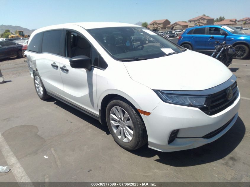 2022 HONDA ODYSSEY LX - 5FNRL6H26NB005171