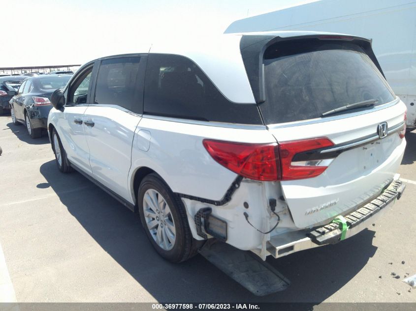 2022 HONDA ODYSSEY LX - 5FNRL6H26NB005171