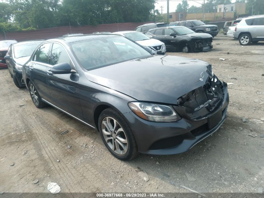 2016 MERCEDES-BENZ C-CLASS C 300 - WDDWF4KB8GR123538