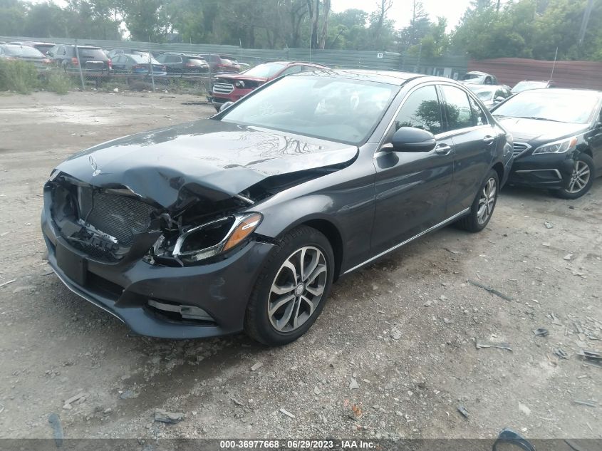 2016 MERCEDES-BENZ C-CLASS C 300 - WDDWF4KB8GR123538