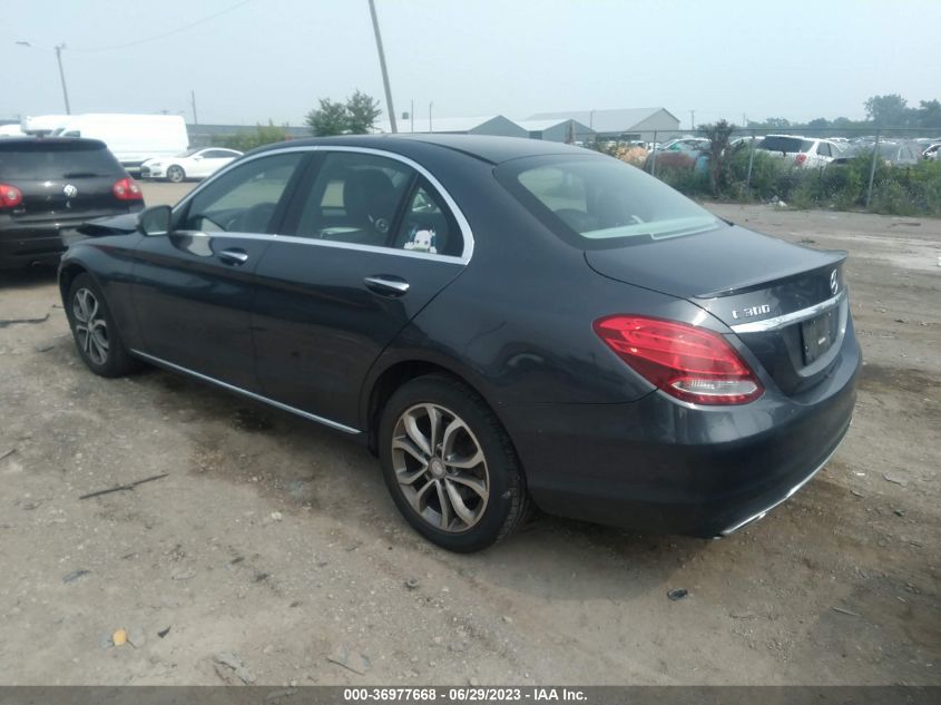 2016 MERCEDES-BENZ C-CLASS C 300 - WDDWF4KB8GR123538