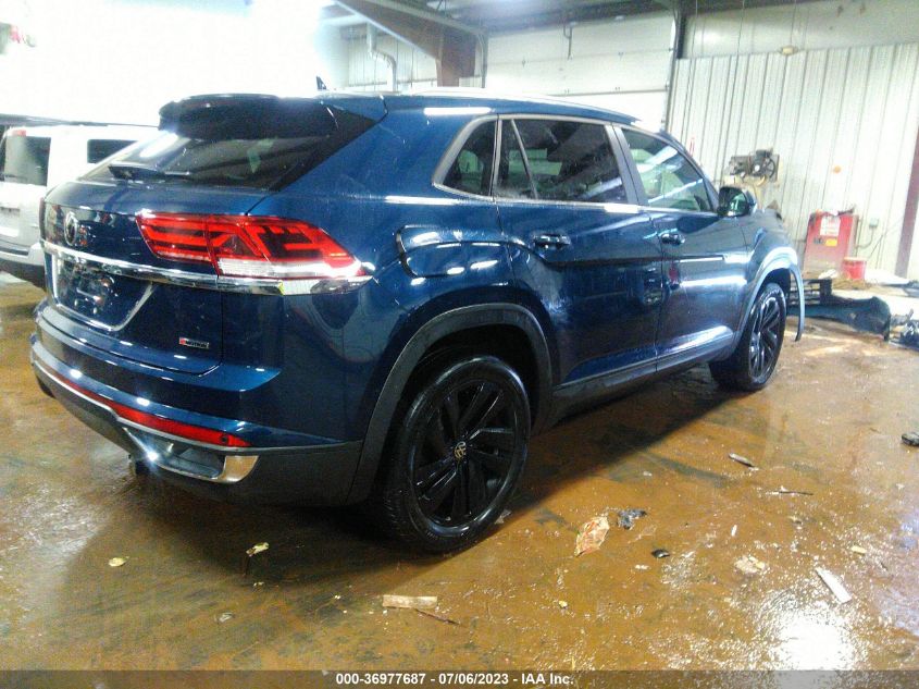2021 VOLKSWAGEN ATLAS CROSS SPORT 2.0T SE W/TECHNOLOGY - 1V2HC2CA5MC239458