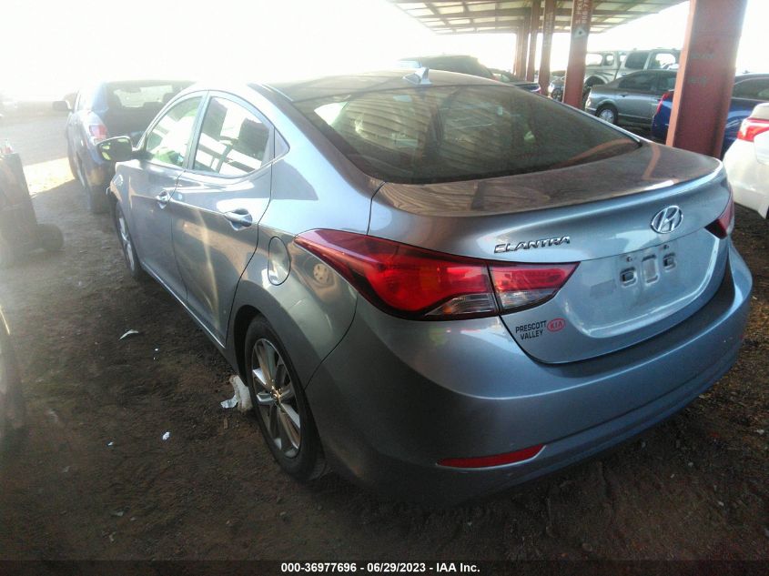 2015 HYUNDAI ELANTRA SE - KMHDH4AE3FU255430