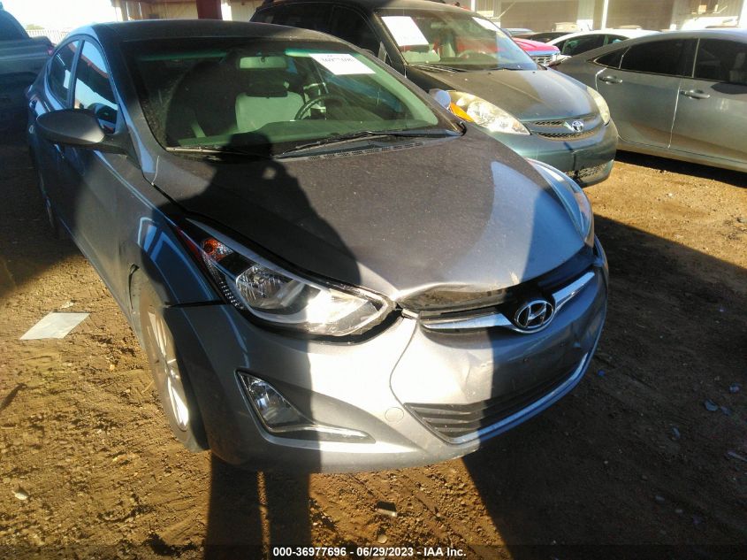 2015 HYUNDAI ELANTRA SE - KMHDH4AE3FU255430