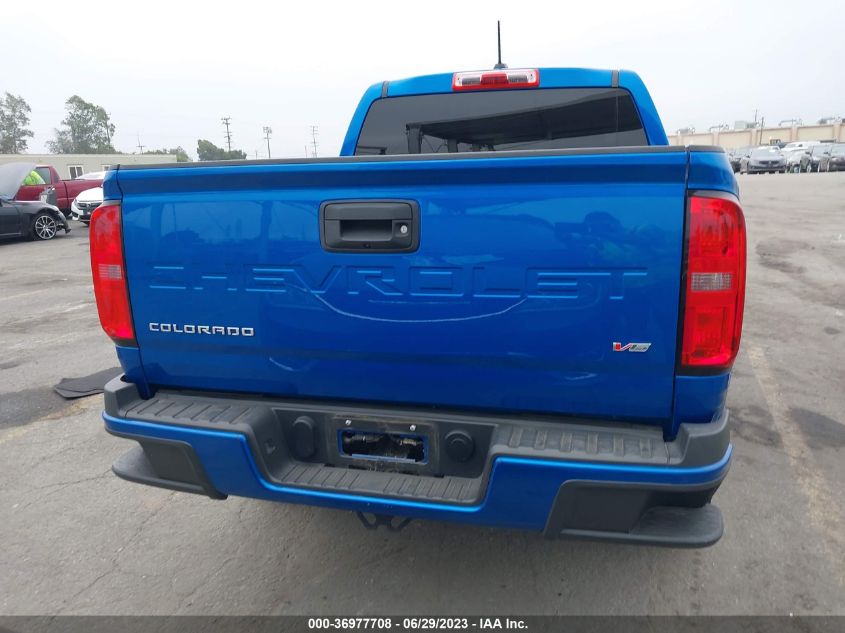 2021 CHEVROLET COLORADO 2WD WORK TRUCK - 1GCGSBEN7M1250151