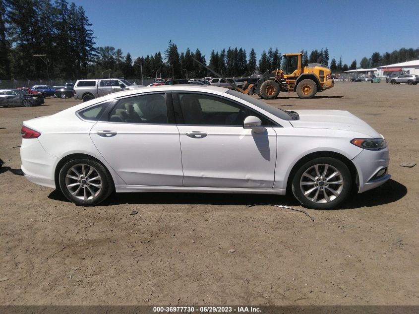 2017 FORD FUSION SE - 3FA6P0HD0HR132433